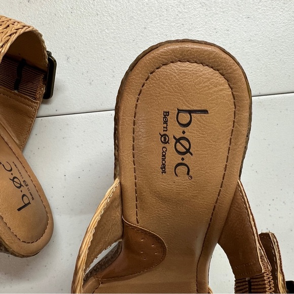 Born Concept Brown Woven Strap Sandals - Picture 7 of 8